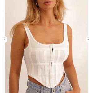 Dilvin Corset Top